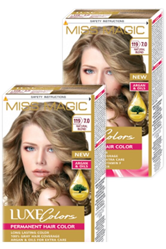 Saç Boyası 7,0 Set Boya 2li Set