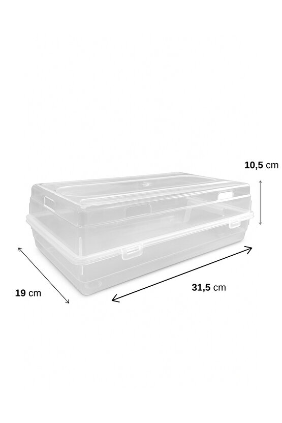 10lu Şeffaf Kadın Ayakkabı Kutusu Saklama Düzenleyici Organizer Kutu