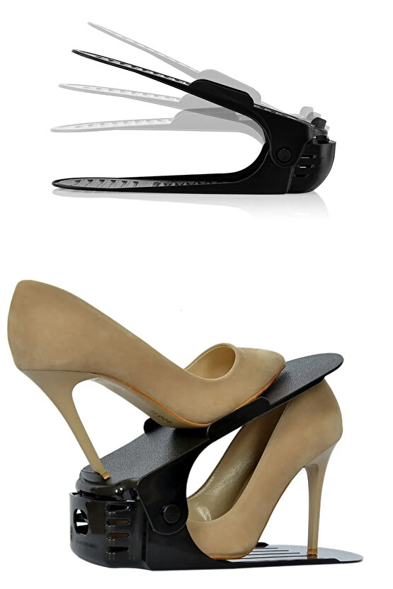 10 Adet - Ayarlanabilir Kademeli Ayakkabı Rampası