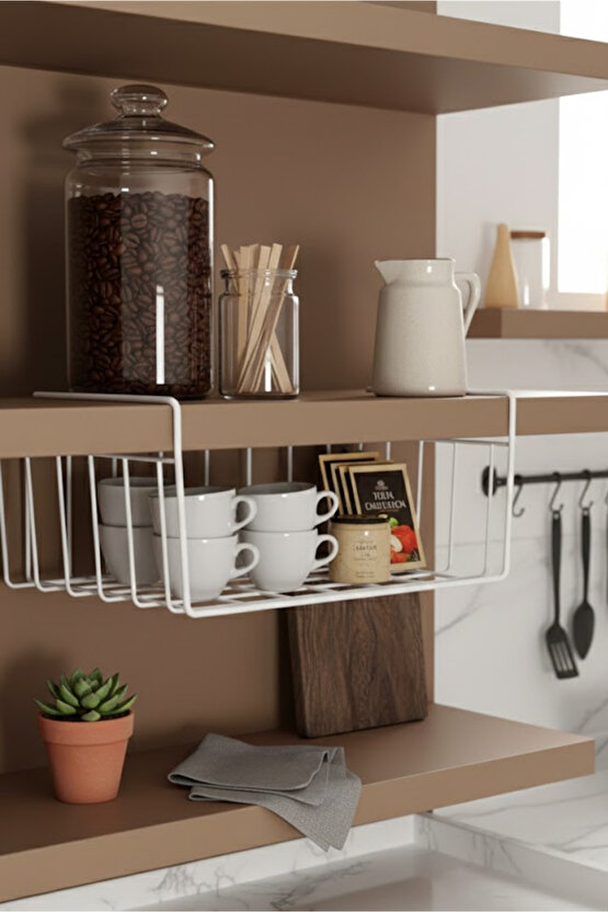 Dolap Düzenleyici Kanguru Organizer - Asılabilir Havlupan Düzenleyici Banyo Mutfak Düzenleyici