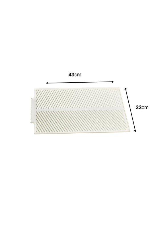 Silikon Bulaşık Kurutma Matı Maxi Boy 44x33cm