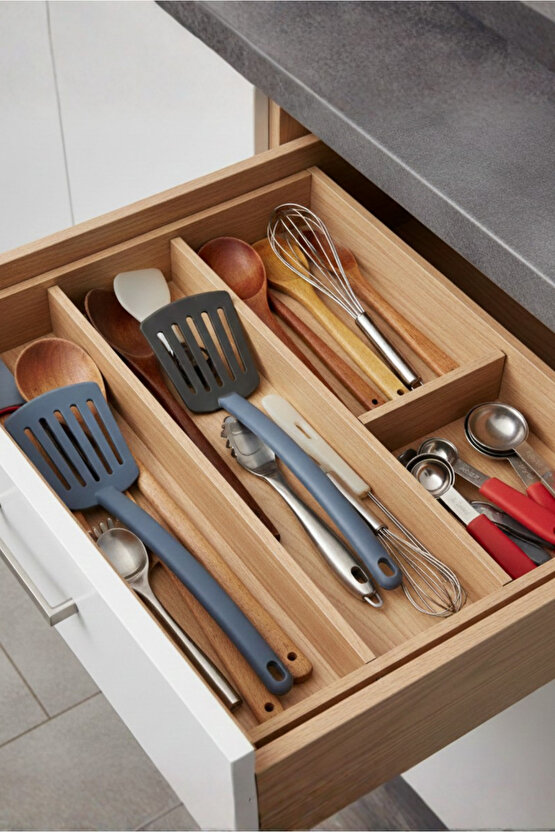 Yanmaz Yapışmaz Yüksek Isıya Dayanıklı Teflon Spatula - Servis Spatulası