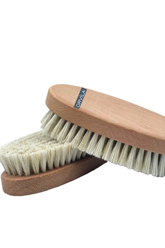 Doğal At Kılı Selülit Fırçası - Ölü Deri Temizleyici ve Peeling Etkili Fırça