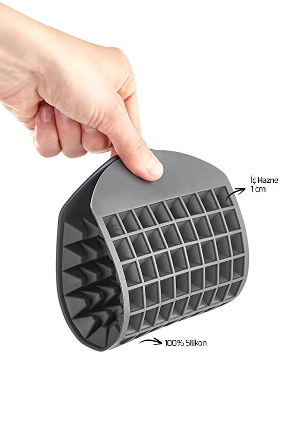 Mini Piramit Şekilli Silikon Buz Kalıbı 96 Göz