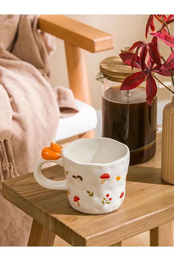 LCW HOME Karişik Baskılı Seramik Kupa 440 ml (W5)