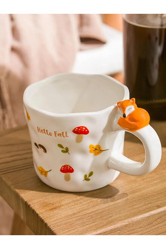 LCW HOME Karişik Baskılı Seramik Kupa 440 ml (W5)