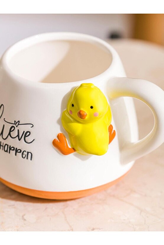 Karişik Baskılı Seramik Kupa 330 Ml (W5)