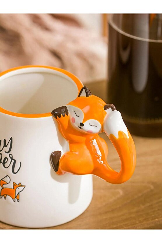 LCW HOME Karişik Hayvan Figürlü Seramik Kupa 550 ml (W5)