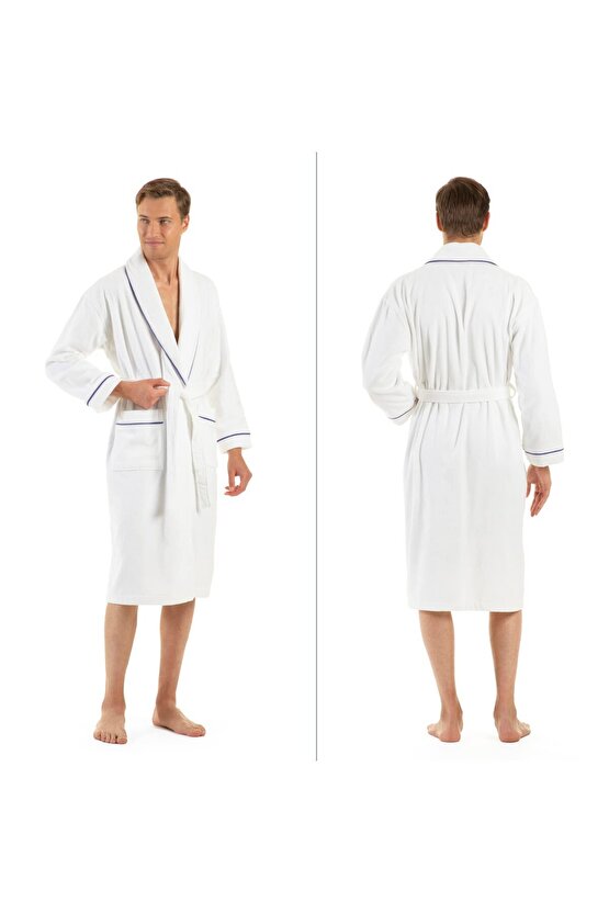 Premium Kadife Born,Beyaz - Lacivert,S-M (29.03.2025)