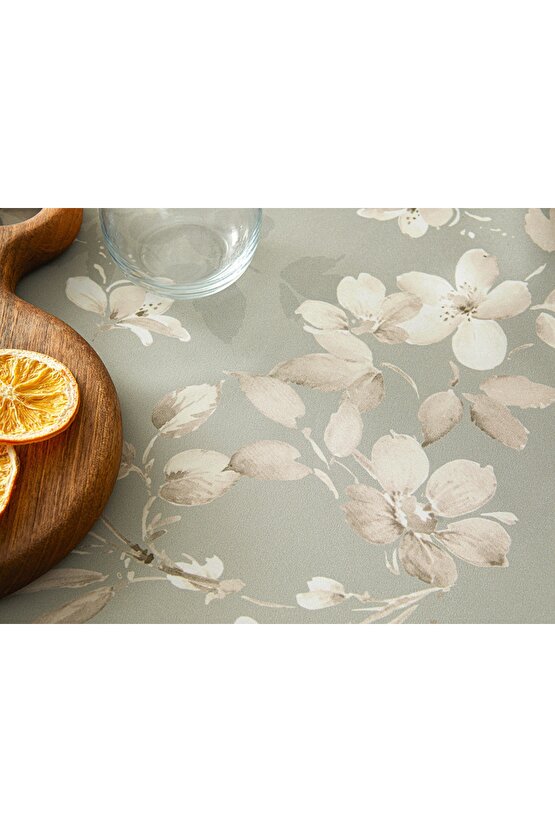 Bloom Masa Örtüsü 150x200 Cm Yeşil