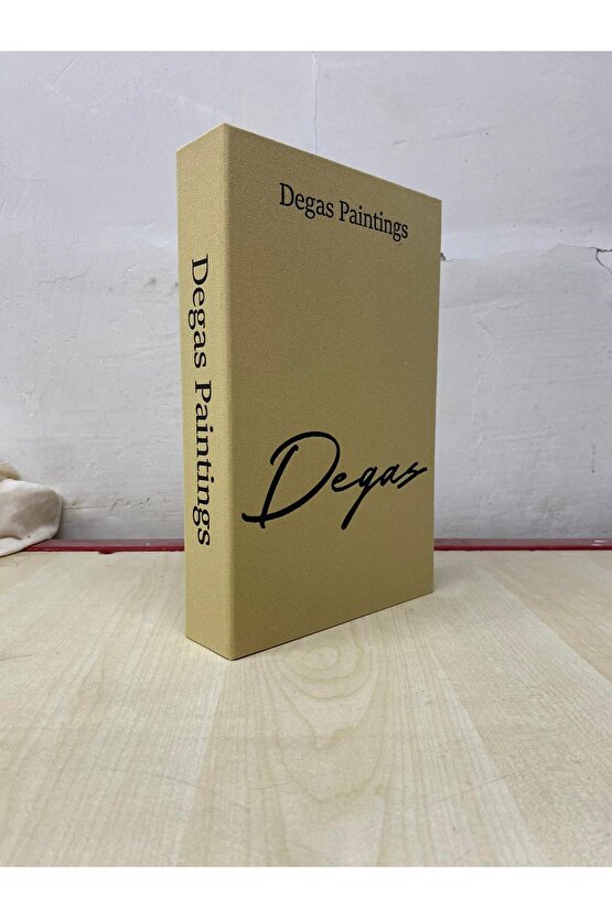 Kumaş Kaplı Dekoratif Kitap Görünümlü Kutu 1 Adet