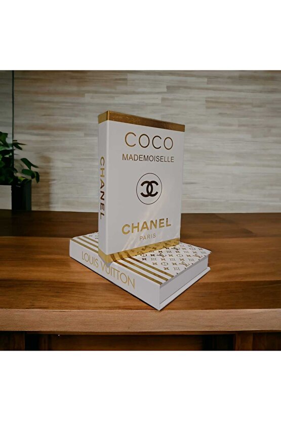 Dekoratif Kitap Kutu 2’li Set