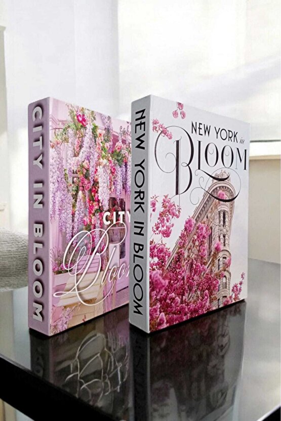 Dekoratif Kitap Görünümlü Kutu 2li Set Decorative Book Looking Box