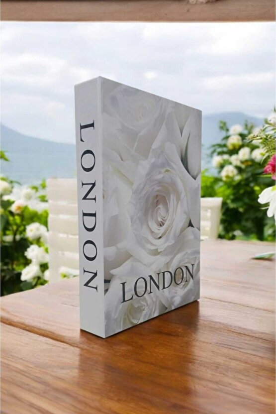 Dekoratif Kitap Görünümlü Kutu 2li Set Decorative Book Looking Box