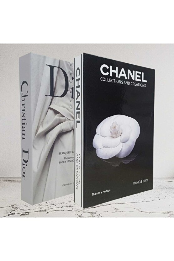 Dekoratif Kitap Görünümlü İçi Açılabilir Kutu 2 Adet