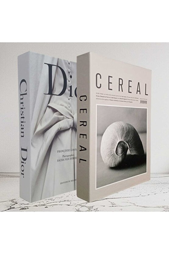 Dekoratif Kitap Görünümlü İçi Açılabilir Kutu 2 Adet