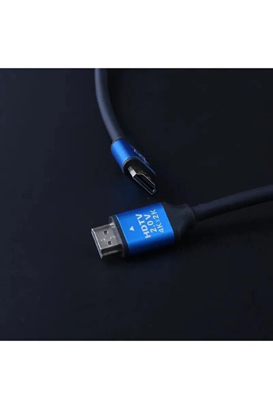 Hdtv Premıum Yüksek Hızlı 4k Ultra Hd Hdmı(A) 10 Metre Kablo 4k Uyumlu