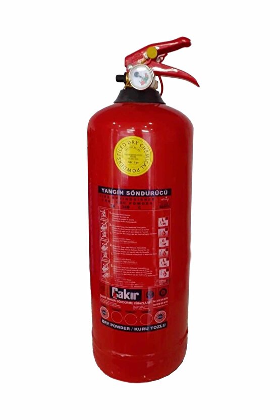 2kg Çakır Yangın Tüpü