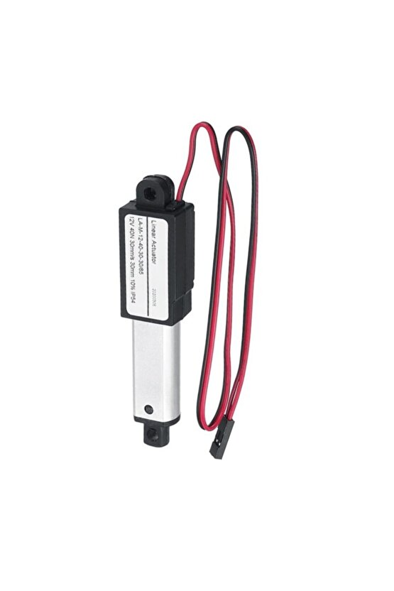 Alüminyum 40n 30mms 30mm Açılır Uzunluk 12v Dc Mini Lineer Motor