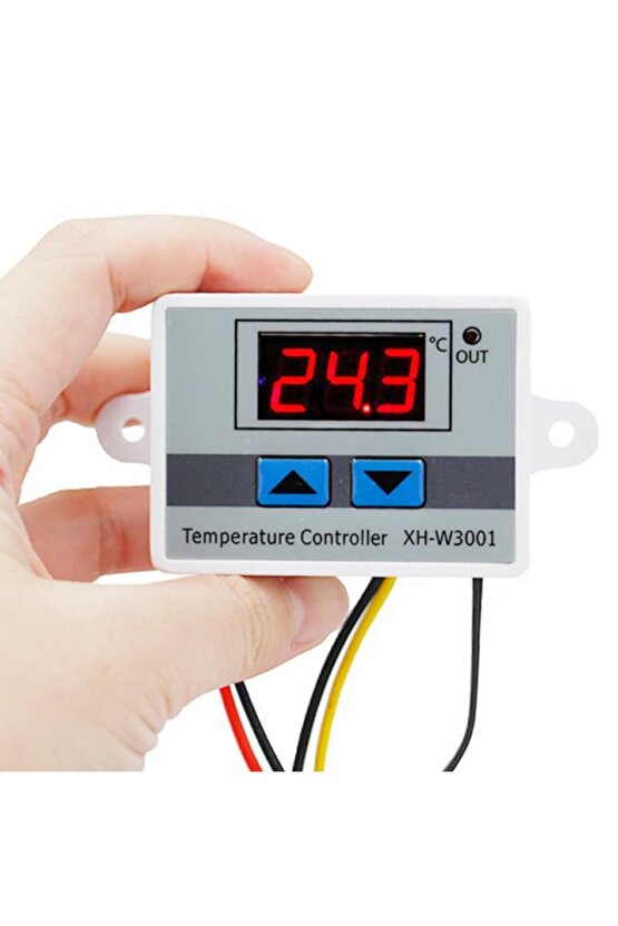 Xh-w3001 Ac 220v Dijital Termostat Kuluçka Pet Akvaryum Isıtıcı Soğutucu Kazan Dondurucu Buzdolabı