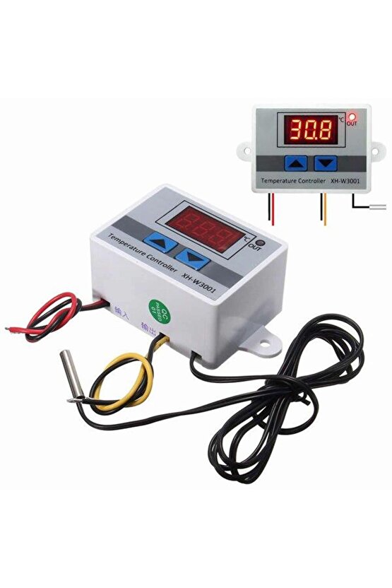 Xh-w3001 Ac 220v Dijital Termostat Kuluçka Pet Akvaryum Isıtıcı Soğutucu Kazan Dondurucu Buzdolabı