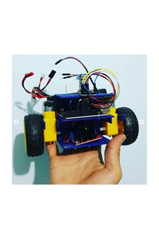 Ile Dengede Duran Robot Yapılmış (KURULU) Self Balancing Robot