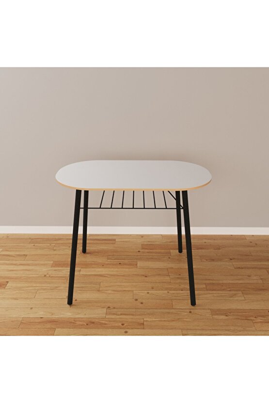 Masa Sandalye Takımı 2 kişilik Mutfak Masa Seti Beyaz 1102