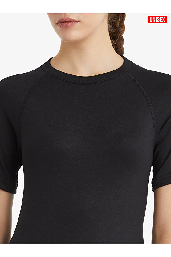 Unisex Termal Tişört 2. Seviye 9258 - Siyah