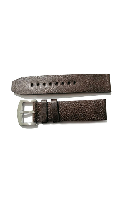 Her Türlü Saate< 2 > Uygun 22 Milim Hakiki Deri Saat Kordonu