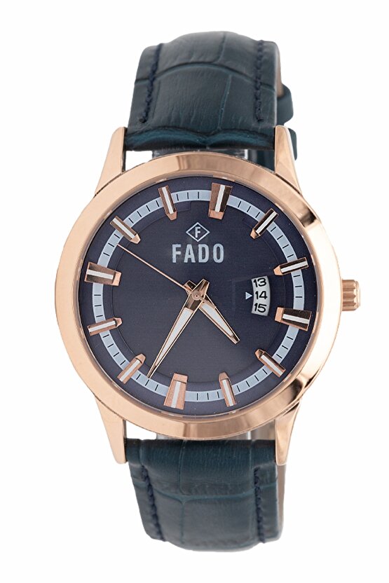 Rh 0018 Deri Kayışlı Saat