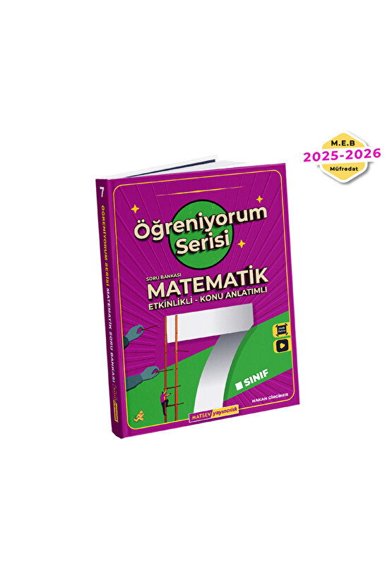 7. Sınıf Matematik Öğreniyorum Serisi ve Matematik Soru Bankası Güncel