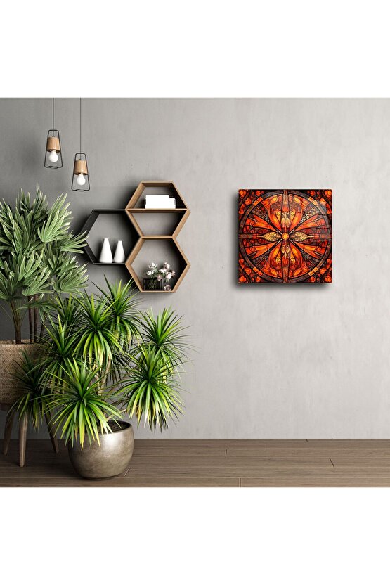 Kutsal Gül Cam Duvar Sanatı