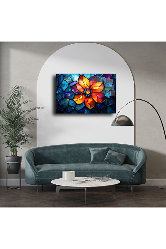 Modern Cam Duvar Tablosu