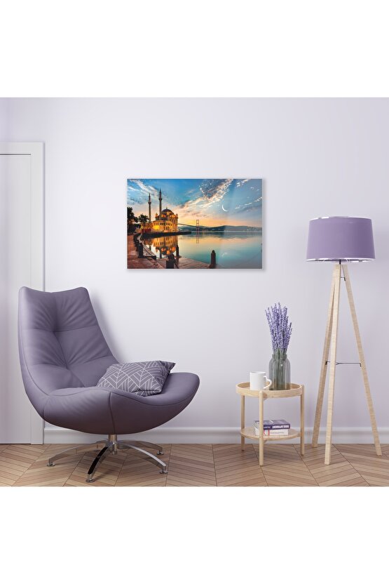 Ortaköy Camii Cam Tablo Duvar Dekoru