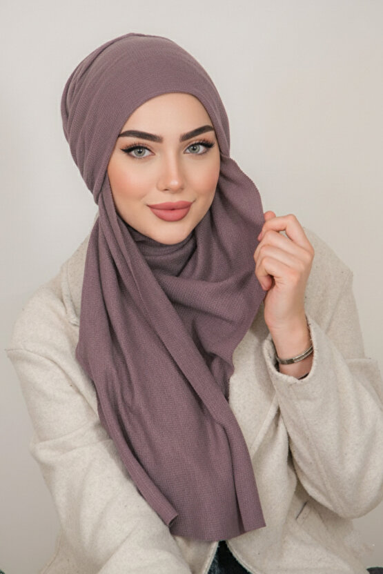 Vizon Kelebek Bone Şal