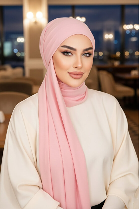 Pudra Kelebek Bone Şal