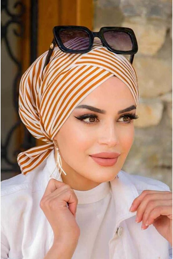 Taba Çizgili Çapraz Bone