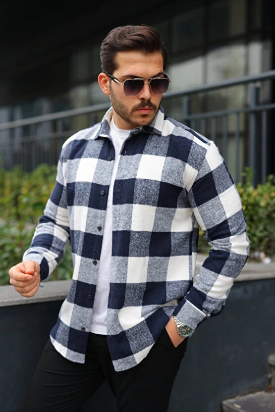 Erkek Ekose Desenli Oduncu Gömlek