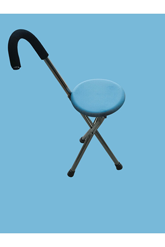 Katlanır Oturaklı Baston