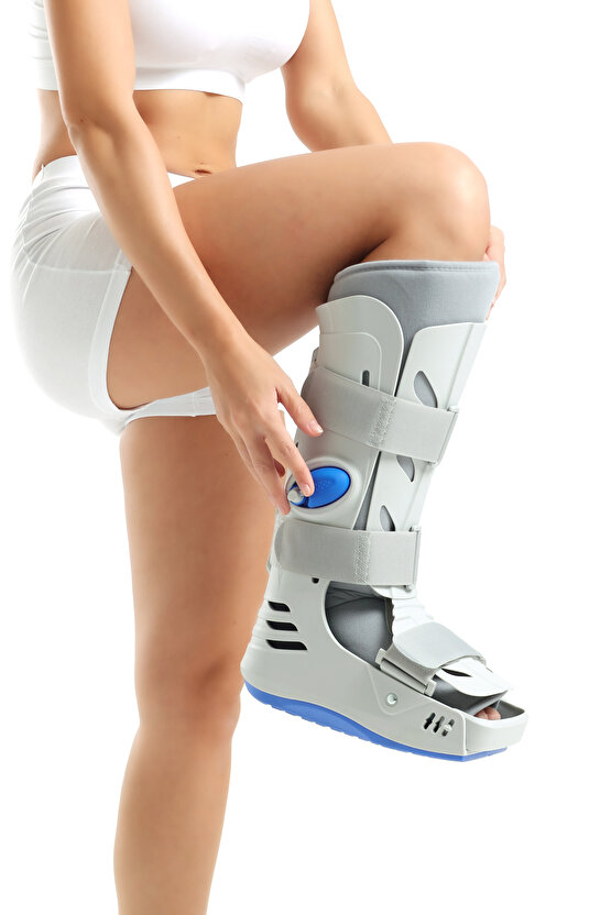 Air Walker Ortezi Ayak Bileklik Havalı Yürüme Botu (KISA) (ORX®-A728)