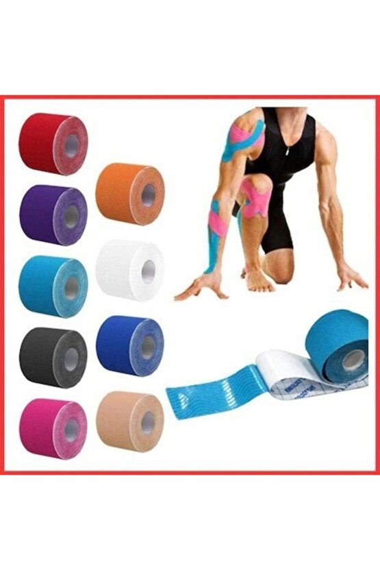 Ağrı Bantları Kinezyo Bandı Ten Renk 5x5 cm