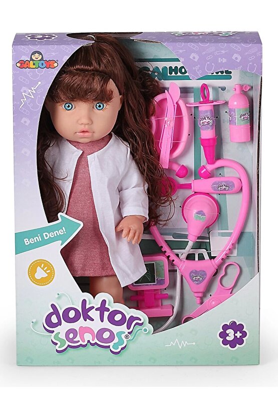 Senoş Doktor Bebek - Türkçe Konuşan Senoş Et Bebek - Konuşan Bebek - Senoş Bebek - Hemşire Et Bebek