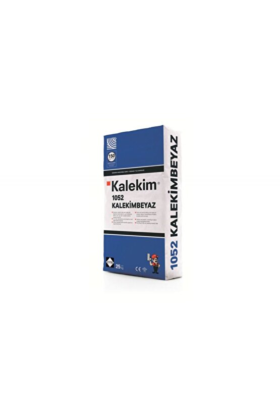 Kalekimbeyaz 1052 Beyaz Seramik Yapıştırma Harcı 25 Kg