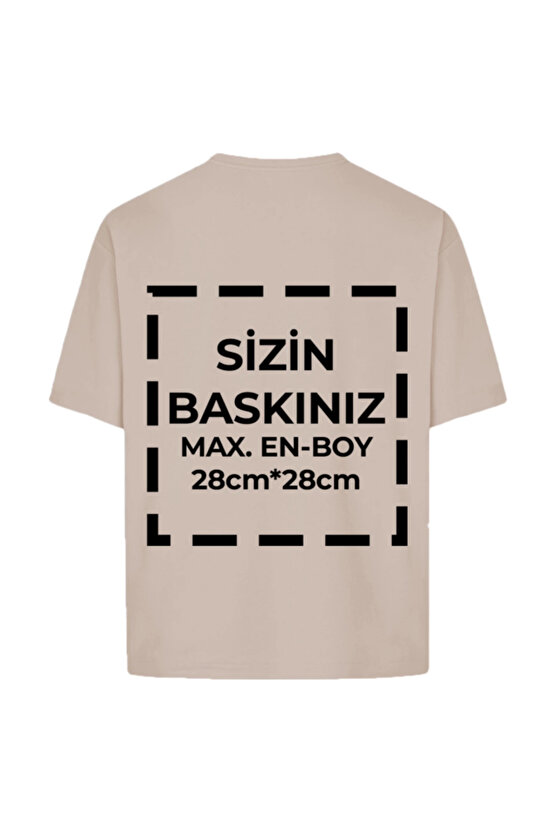 Tişört Tasarla 241 Kumaş - Bej - XL