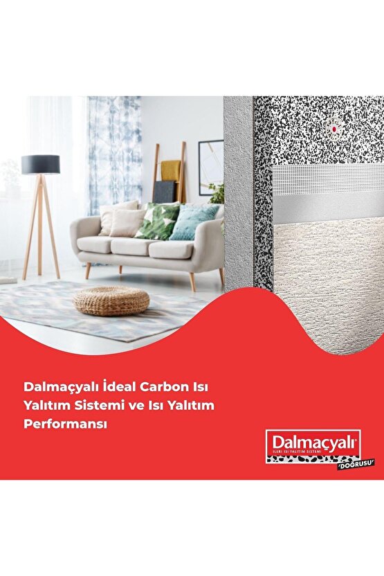 Dalmaçyalı İdeal Carbon 5 cm 10 Adet 5 m2