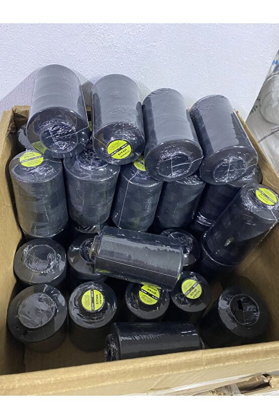 Sanayi dikiş ipliği kutu 50 ad