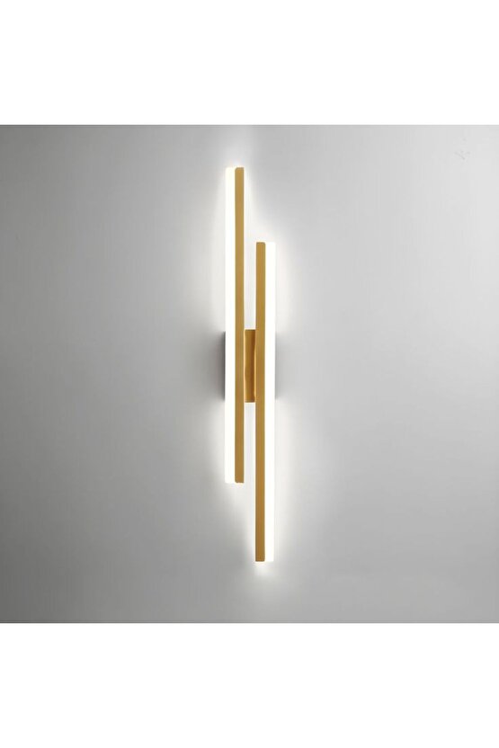 Elektrikle Çalışır, 12 Watt , 3000 Kelvin Gün Işığı Led Aplik, İç Merkan Led Duvar Armatürü -220V