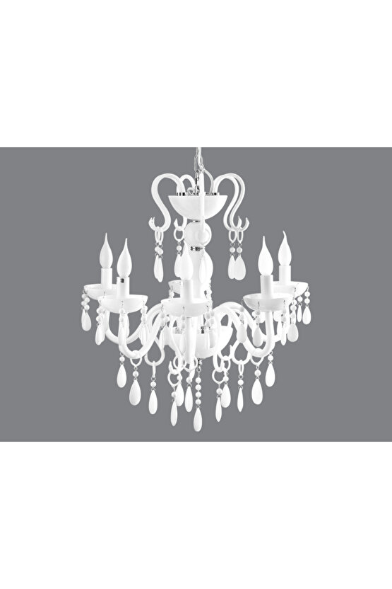 1 Adet Çok Kaliteli E14 Duy 5 Watt, 4200 Kelvin Beyaz Işık Led Ampul, Avize, Şamdan Ampulü Mum Ampul