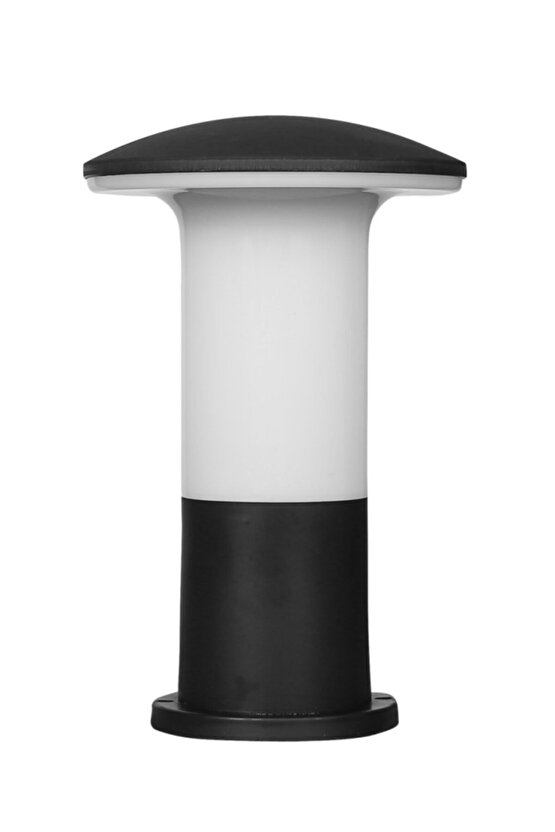 32 Cm Mantar Model Set Üstü Bahçe Armatürü | Siyah Dış Mekan | Ip54 Su Geçirmez | E27 Duylu