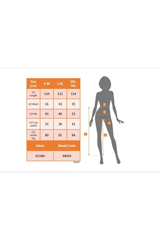 MDB Kadın Yüksek Bel(lastikli) Geniş Paçalı Dalgıç Tayt